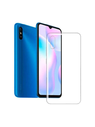 Силиконов кейс MBX, За Xiaomi Redmi 9A/9AT/9i, Прозрачен