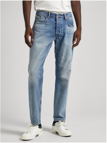 Light Blue Men's Straight Fit Pepe Jeans - Men's