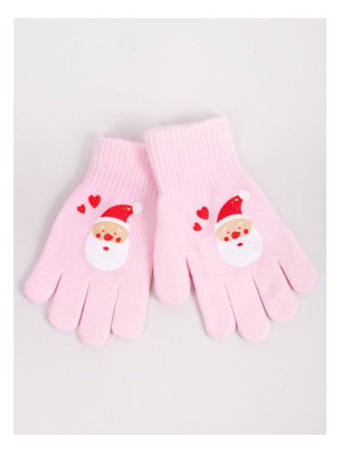 Yoclub Kids's Gloves RED-0012G-AA5A-019