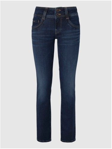 Dark Blue Women's Slim Fit Pepe Jeans - Women