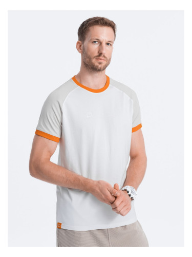 Ombre Men's reglan cotton t-shirt