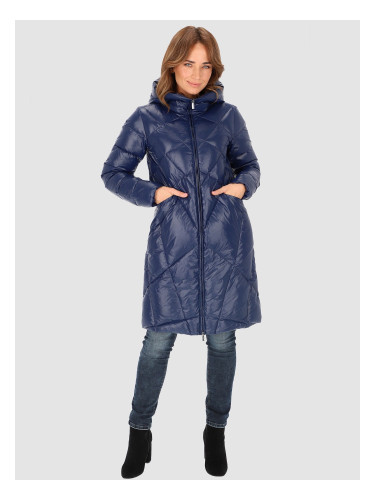 PERSO Woman's Quilted women's real down jacket with a zipper