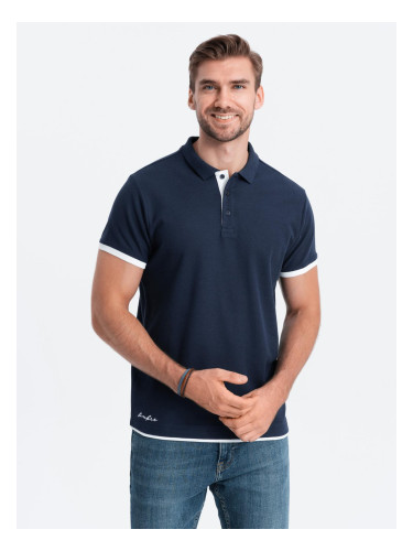 Мъжка поло риза Ombre