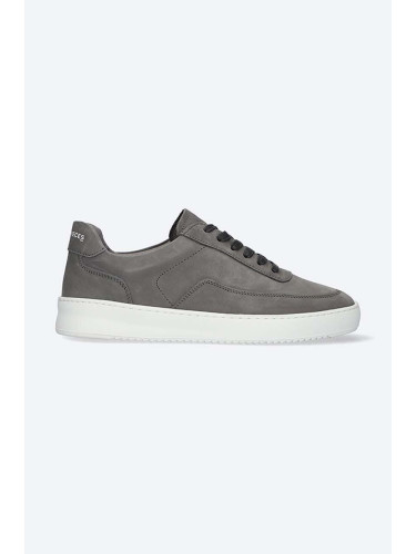 Велурени маратонки Filling Pieces Mondo 2.0 Ripple Nubuck в сиво 39922842002