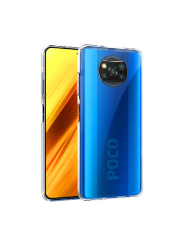 Силиконов кейс MBX, За Xiaomi Poco X3/X3 Pro, Прозрачен