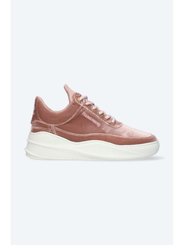 Маратонки Filling Pieces Low Top Sky Velvet в кафяво 51427611888