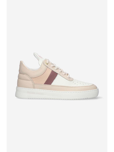 Кожени маратонки Filling Pieces Low Top Game в бежово 10133151888