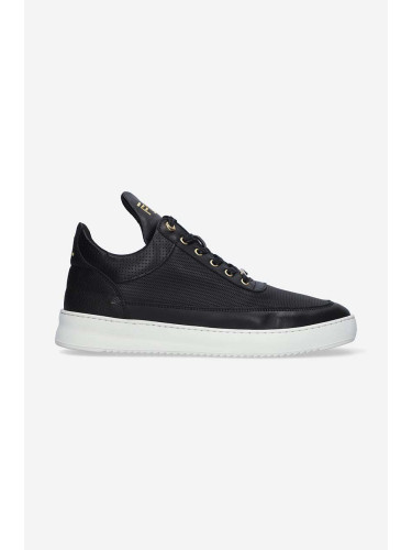 Кожени маратонки Filling Pieces Low Top Aten в черно 10126591861