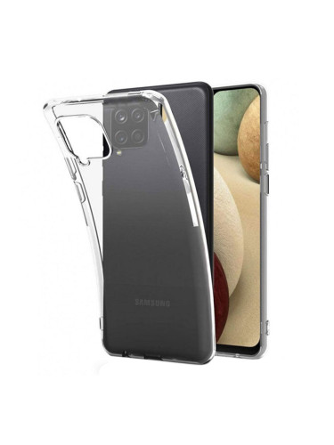 Силиконов кейс MBX, За Samsung Galaxy A12/M12 (A125F/M127F), Прозрачен