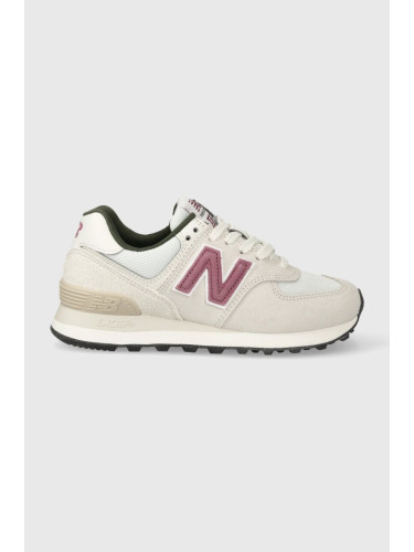 Маратонки New Balance 574 в бежово