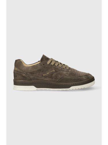 Велурени маратонки Filling Pieces Ace Suede в зелено 70022791108