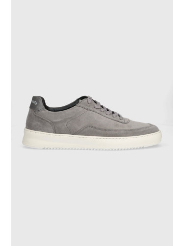 Велурени маратонки Filling Pieces в сиво 46733733041