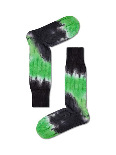 Чорапи Happy Socks Just Bee Crew Sock в зелено