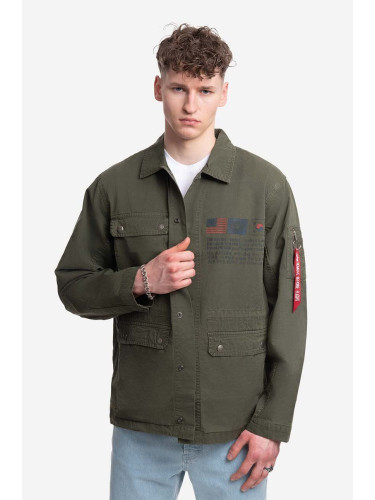 Яке Alpha Industries Field Jacket LWC 136115 136 в сиво преходен модел