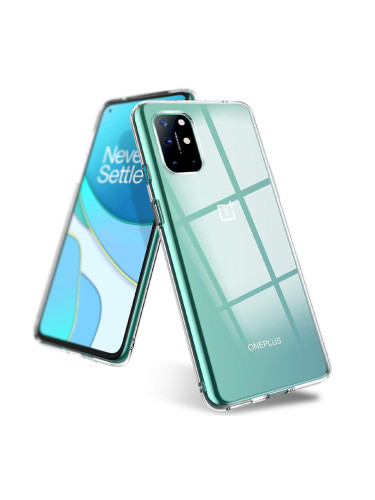 Силиконов кейс MBX, За OnePlus 8T, Прозрачен