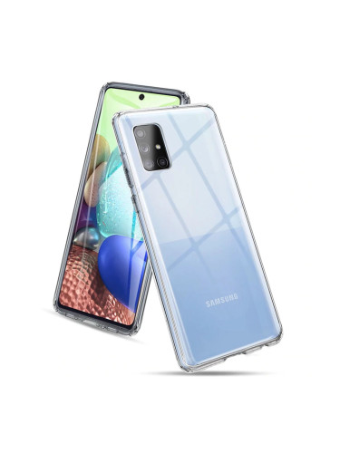 Силиконов кейс MBX, За Samsung Galaxy A71 5G (A716F), Прозрачен