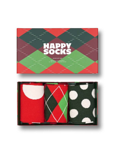 Чорапи Happy Socks Holiday Classics (3 чифта)