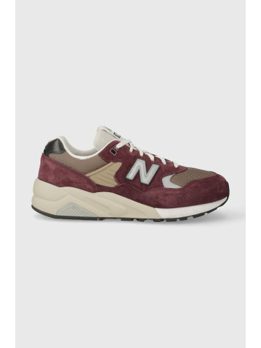 Маратонки New Balance 580 в бордо