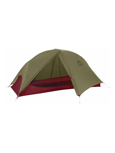 MSR FreeLite 1-Person Ultralight Backpacking Tent Green/Red Палатка