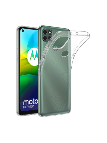 Силиконов кейс MBX, За Motorola Moto G9 Power, Прозрачен