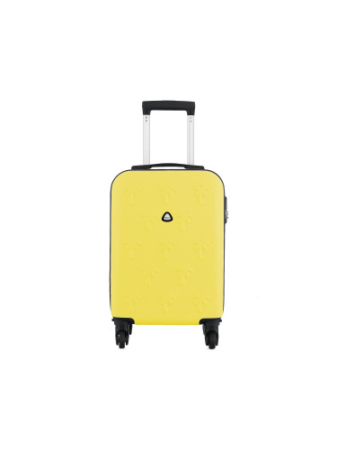 Самолетен куфар за ръчен багаж Semi Line T5629-2 Жълт