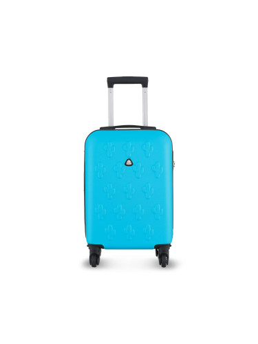 Самолетен куфар за ръчен багаж Semi Line T5630-2 Светлосиньо