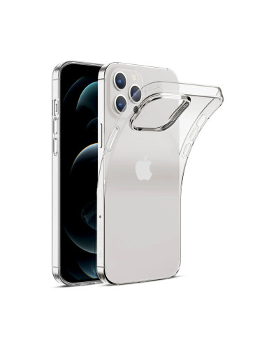 Силиконов кейс MBX, За iPhone 13 Pro (6.1), Прозрачен