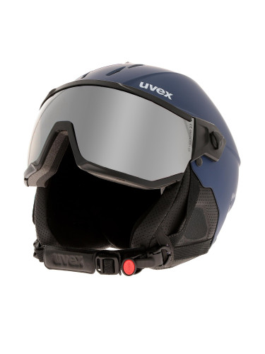 Скиорска каска Uvex Instinct visor 5662601007 Тъмносин