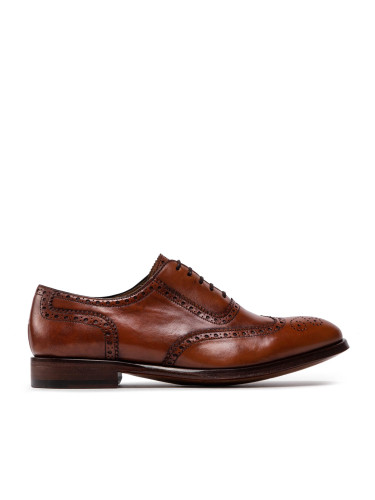 Обувки Lord Premium Brogues 5501 Кафяв