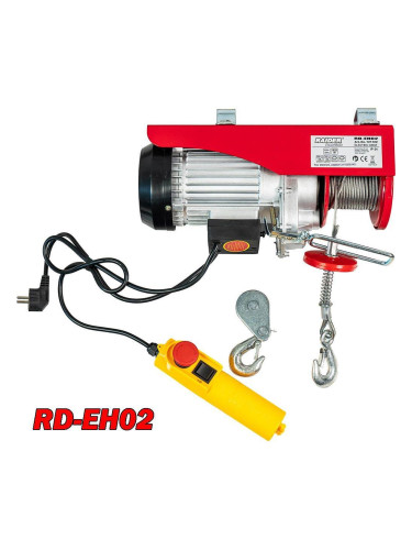 Телфер електрически RAIDER RD-EH02, 1020W, 250-500 кг, 6-12 м въже