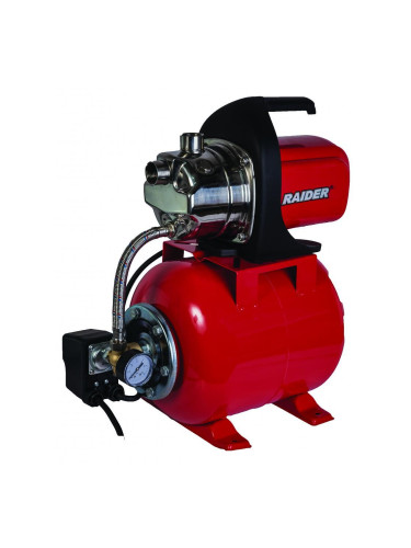 Хидрофорна помпа RAIDER RD-WP1200J, 1200W, 3800 л/час, напор 48 м, 3 bar