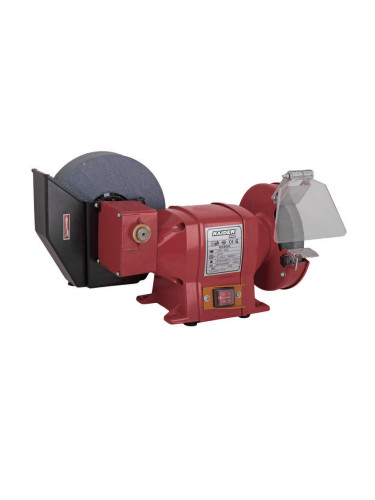Шмиргел електрически RAIDER RDP-BG03, 250W, 200/150 мм дискове, водно охлаждане