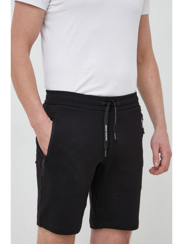 Памучен къс панталон Armani Exchange в черно 8NZS75 ZJKRZ NOS