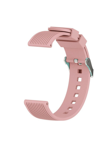 Силиконова каишка Devia за Samsung Galaxy Watch 1/2/3 46mm и съвм.модели, Розова
