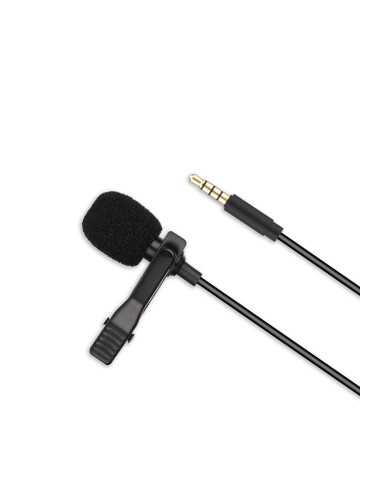 Микрофон Mini XO MKF01 3,5 mm, Черен
