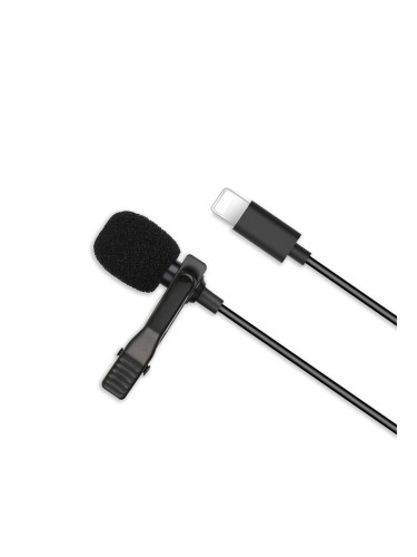Микрофон Mini XO MKF03 Lightning, Черен