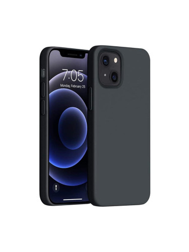 Силиконов кейс bSmart Silicone Soft Cover, За iPhone 11 (6.1), Черен