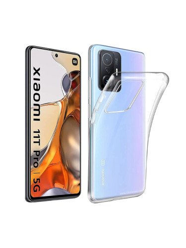 Силиконов кейс MBX, За Xiaomi 11T 5G/11T Pro 5G, Прозрачен