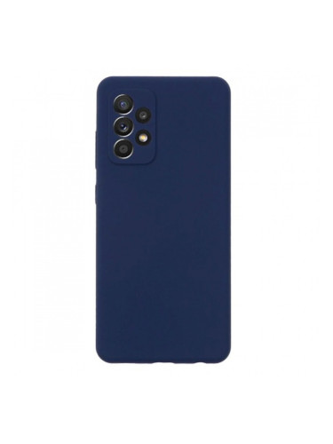 Силиконов кейс bSmart Silicone Soft Cover, За Samsung Galaxy A52 4G/5G/A52s (A525F/A526B/A528B), Тъмносин