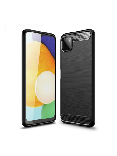 Силиконов кейс MBX Carbon, За Xiaomi Redmi 9C, Черен