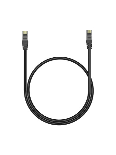 Мрежови лан кабел XO GB007 RJ45 CAT6, 1.0м, Черен