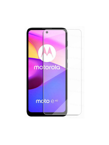 Стъклен протектор за дисплей MBX, За Motorola Moto E30/E40, Прозрачен