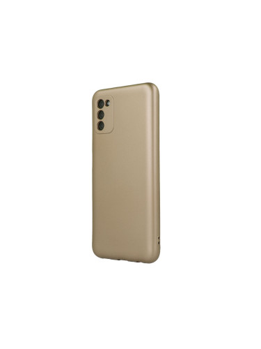 Силиконов кейс bSmart Silicone Metallic Cover, За Samsung Galaxy A13 4G (A135F), Златист