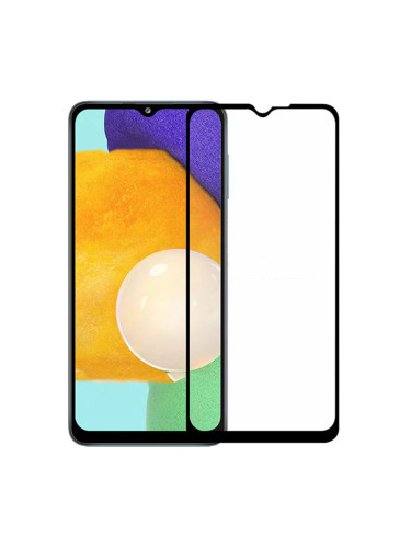 Стъклен протектор OG Premium с цяло лепило, За Samsung Galaxy A13 5G/A04s (A136U/A047F), Черен