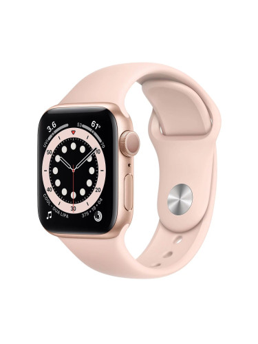 Силиконова каишка bSmart за часовник Apple iWatch 42/44/45/46/49mm, Пепел от рози