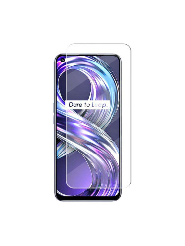 Стъклен протектор MBX, За Realme 8i, Прозрачен