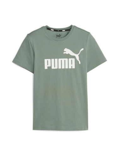 Puma ESS LOGO TEE B Тениска за момчета, khaki, размер