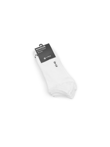 Set of three pairs of men's socks in white SAM 73 Invercargill