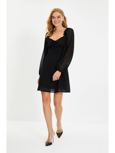 Trendyol Black Textured Dress