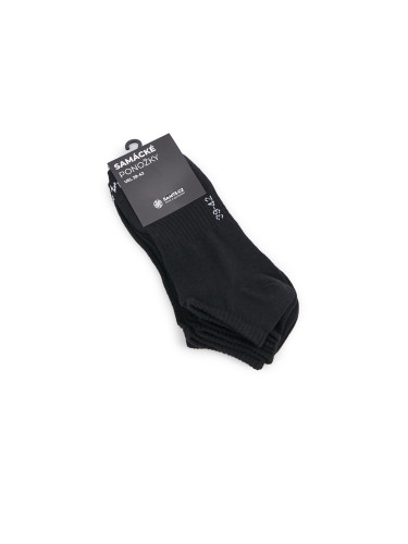 Set of three pairs of men's socks in black SAM 73 Invercargill